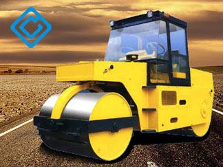 Double Drum Road Roller